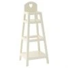 Maileg My Off White Wood High Chair