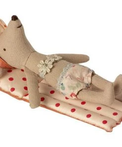 Maileg Air Mattress Mouse Red Dot