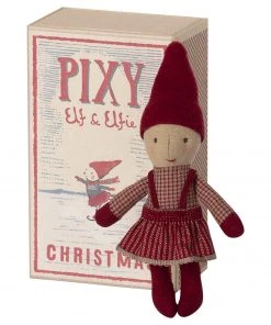 Maileg Pixy Elfie In Matchbox