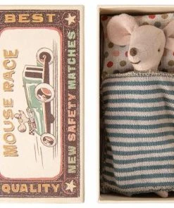 Maileg Big Brother Mouse In Matchbox Toy