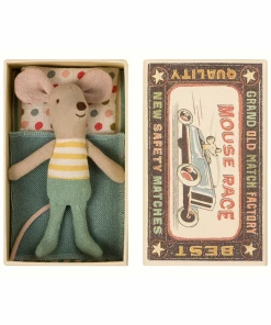 Maileg Little Brother Mouse In Matchbox