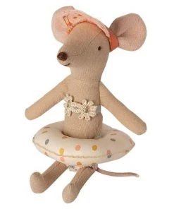 Maileg Float Ring Mouse Multi Dot