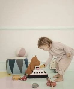 Maileg Safari Friends Medium Rhino Dusty Blue