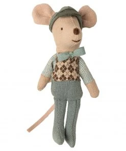 Maileg Mouse Car With Garage Yellow Maileg