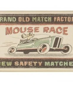 Maileg Big Brother Mouse in Retro Style Matchbox Toy