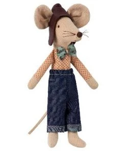 Maileg Racer Dad Mouse