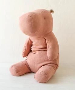 Maileg Big Hippo Toy Dusty Rose