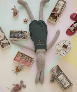 Maileg Baby Mice Triplets In Matchbox