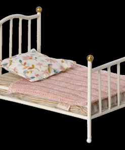 Maileg Vintage Bed, Mouse Off White