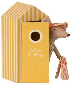 Maileg Grande Soeur Dans La Cabine De Plage Jouet