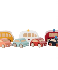 Maileg Voiture En Bois Bleu Clair