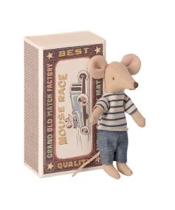 Maileg Big Brother Mouse in Matchbox