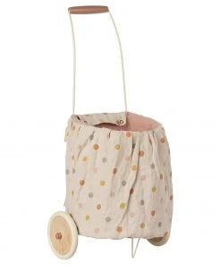 Maileg Trolley - Multi Dots - Rose