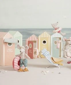 Maileg Cabina De Playa Con Hermano Mayor