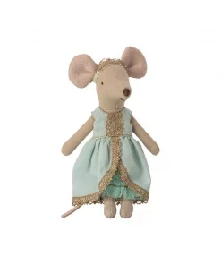 Maileg Big Sister Mouse Princess and The Pea Pink