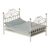 Maileg Vintage Bed, Micro - Off white