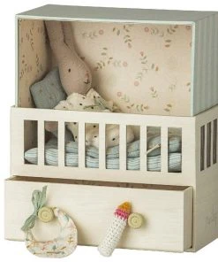 Maileg Baby Room with Micro Rabbit