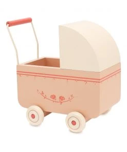Maileg Carrito Madera Rosa