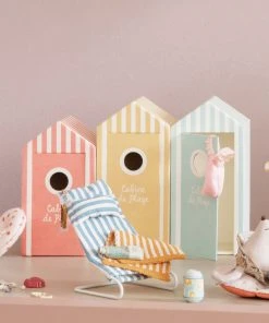 Maileg Beach Mice Little Sister in Cabin de Plage