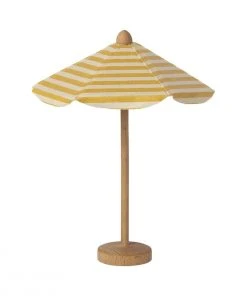 Maileg Natural Yellow Beach Toy Umbrella