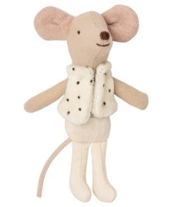 Maileg Little Brother Mouse Dancer In Matchbox Toy