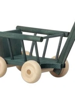 Maileg Micro Mint Grey Wagon