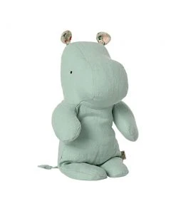Maileg Safari Friends, Small Hippo - Light Mint
