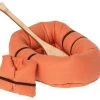 Maileg Rubber Boat with Life West and Paddle