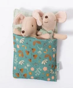 Maileg Ratoncitos Bebés Gemelos en Caja de Cerillas