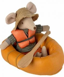 Maileg Bateau Pneumatique Jaune