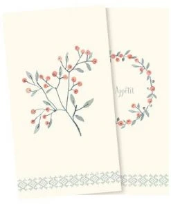 Maileg 16 Pieces Winter Berries Napkin