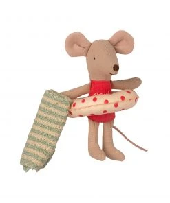 Maileg Beach Mice Little Sister in Cabin de Plage