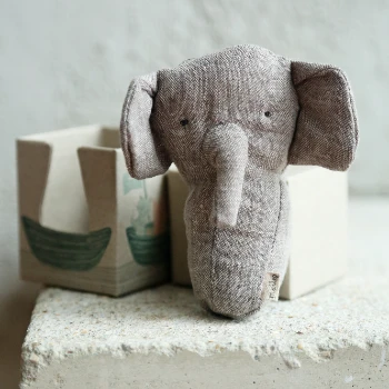 Maileg Elephant Baby Rattle
