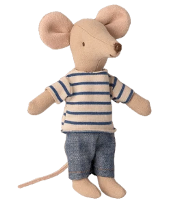 Maileg Souris Big Brother Dans Une Boite D'allumettes