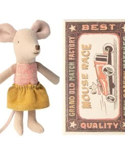 Maileg Ratoncita Hermana Pequeña en Caja de Cerillas