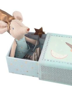 Maileg Perez Mouse in Matchbox Toy