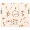 Maileg Giftwrap Paper Cosy Christmas Off White 10 m