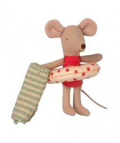 Maileg Cabina De Playa Con Hermana Pequeña