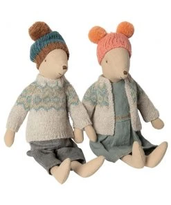 Maileg Medium Winter MouseBoy