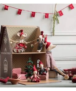 Maileg Christmas Mouse in Matchbox Big Sister