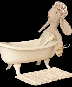 Maileg Cream White Miniature Toy Bathtub