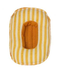 Maileg Rubber Boat For Small Mouse Yellow Stripe