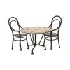 Maileg Dining Table Set with 2 Chairs