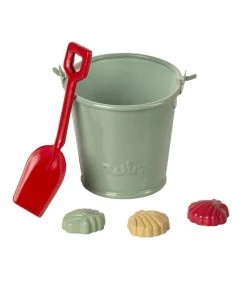 Maileg Set De Playa Con Cubo, Pala Y Conchas De Colores