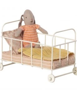 Maileg Cot bed, Micro - Rose