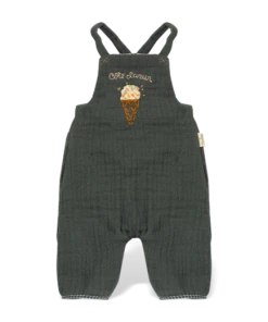 Maileg Rabbit in Green Overalls Size 3