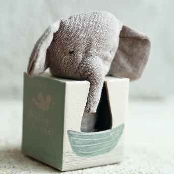 Maileg Elephant Baby Rattle