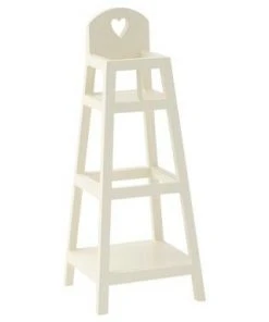 Maileg White Wooden High Chair