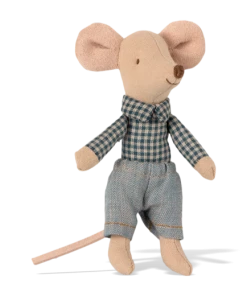 Maileg Little Brother Mouse in Matchbox