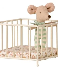 Maileg White Metal Playpen